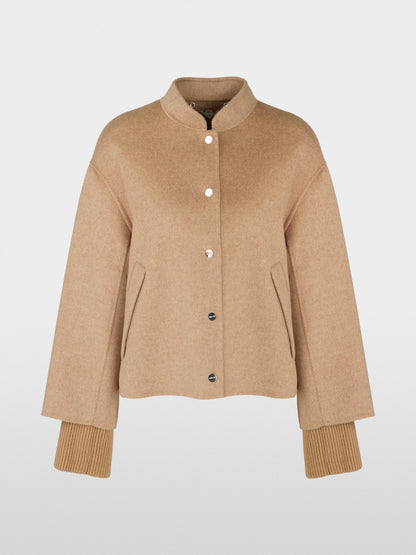 Marccain Oversized Jacket With Cuffed Sleeves