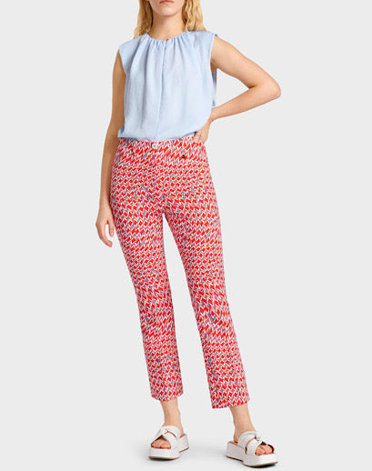 Marccain Graphic Print Jersey Pants