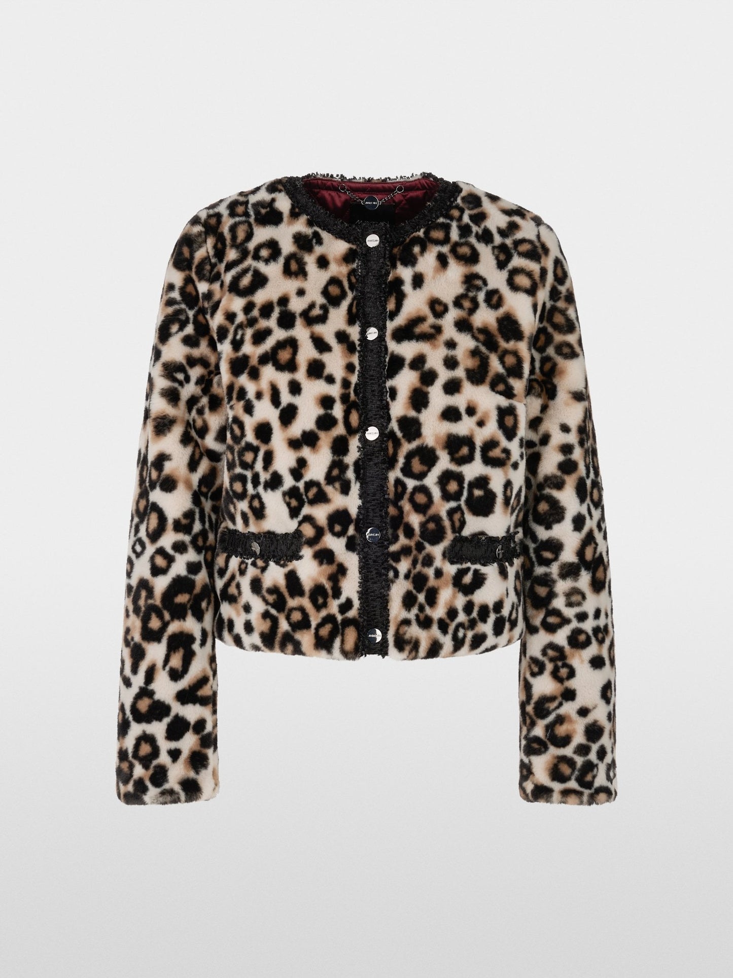 Marccain Short Leopard Print Jacket