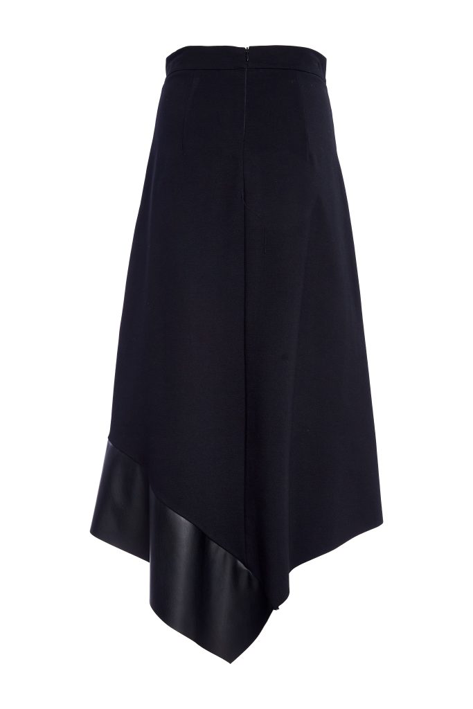 Naya Angled Hem Punta Roma Skirt
