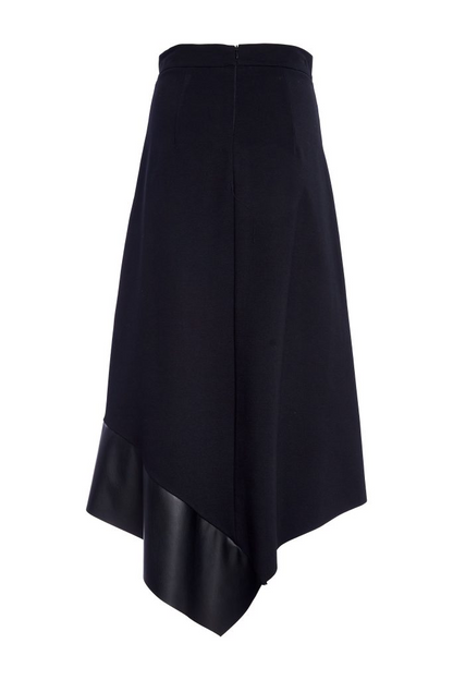 Naya Angled Hem Punta Roma Skirt