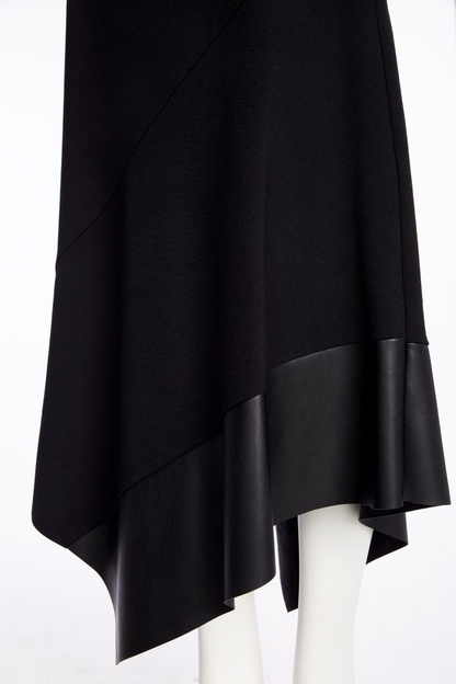 Naya Angled Hem Punta Roma Skirt