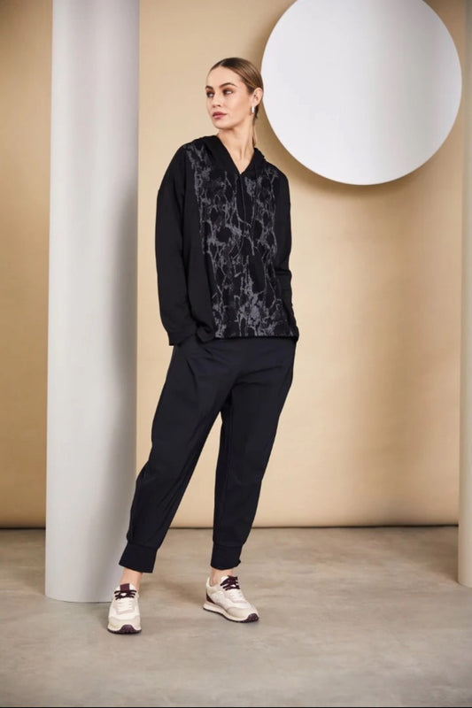 Naya Cuff Trouser BLACK