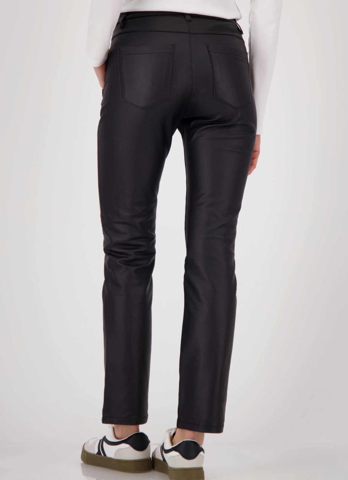 Monari Leather Look Trouser