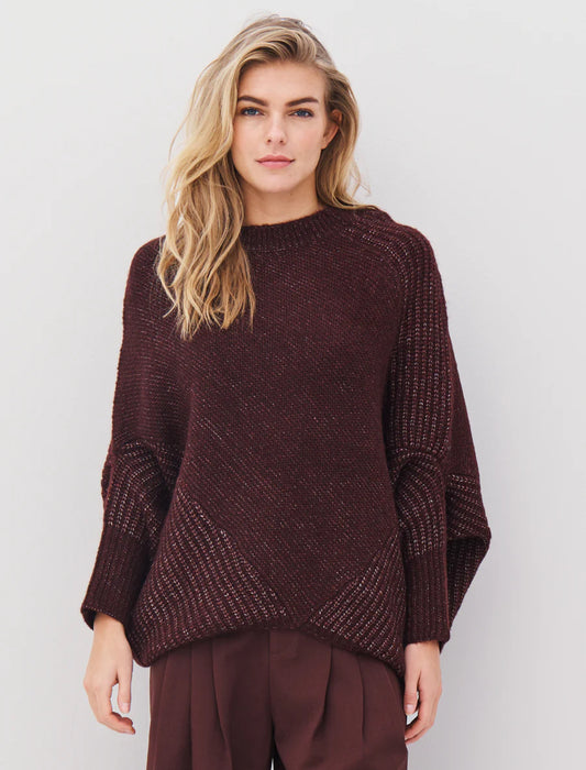 Nu Denmark Amia Knit Poncho 8558-50