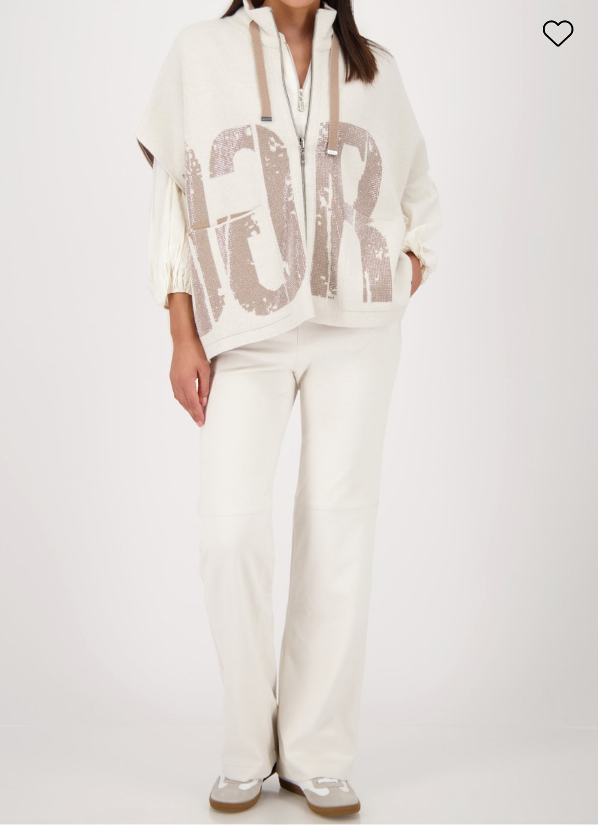 Monari Reversible Cardigan With Jacquard 809094