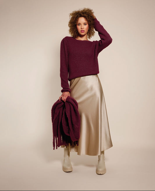 Monari Satin Skirt 809026