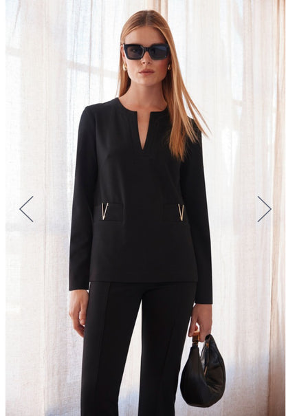Arggido Black Trousers