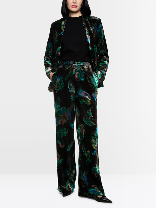 Marccain Blazer With Feather Print