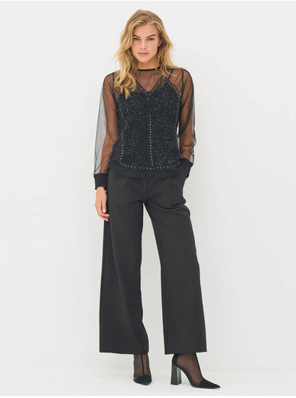 Nu Denmark Bitten Blouse Black