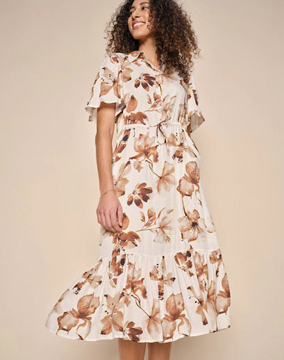 Mos Mosh Drawstring Waist Dress