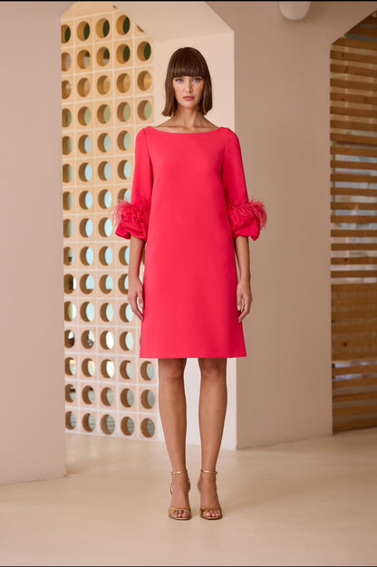 Carla Ruiz Fuchsia Dress