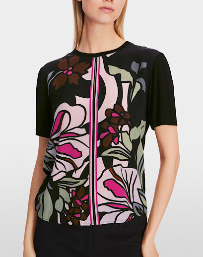 Marccain Top With Flower Print