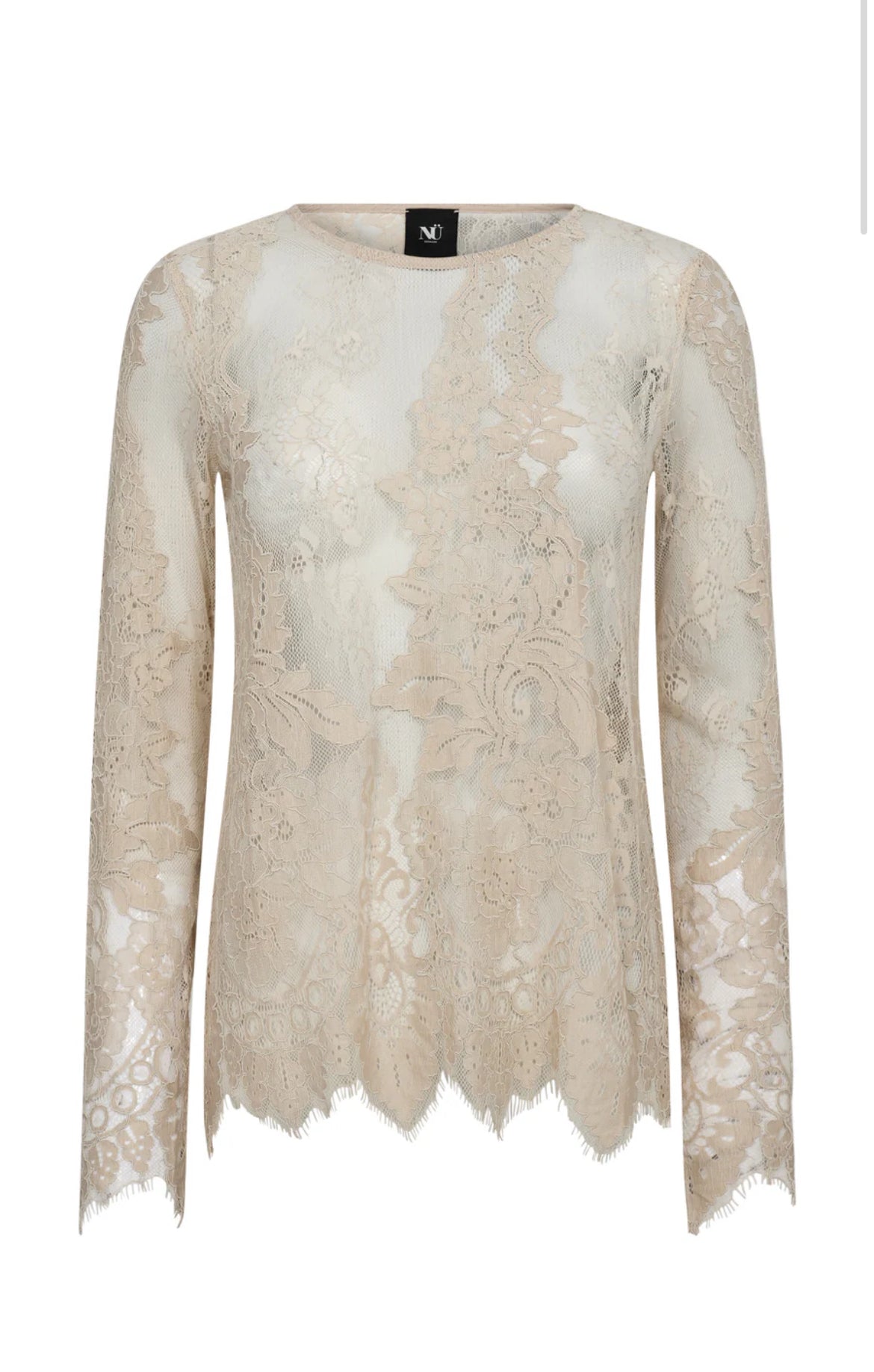 Nu Denmark Charlotte Top Bone