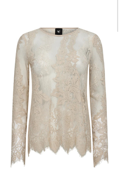 Nu Denmark Charlotte Top Bone