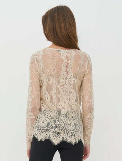 Nu Denmark Charlotte Top Bone