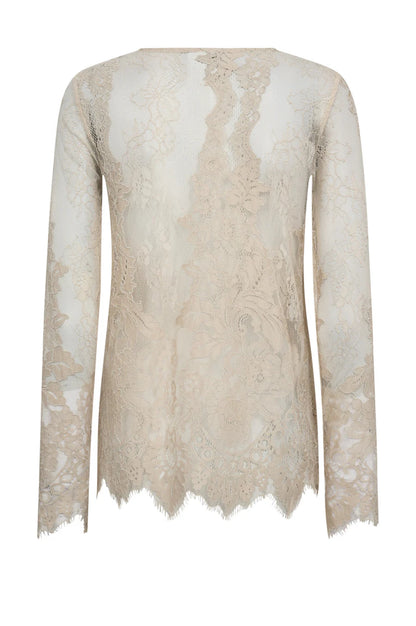 Nu Denmark Charlotte Top Bone