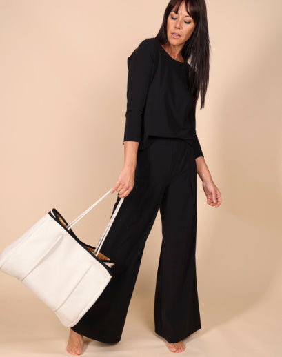 Yess Belgium Barcelona wide Leg Travel Pants Joy021