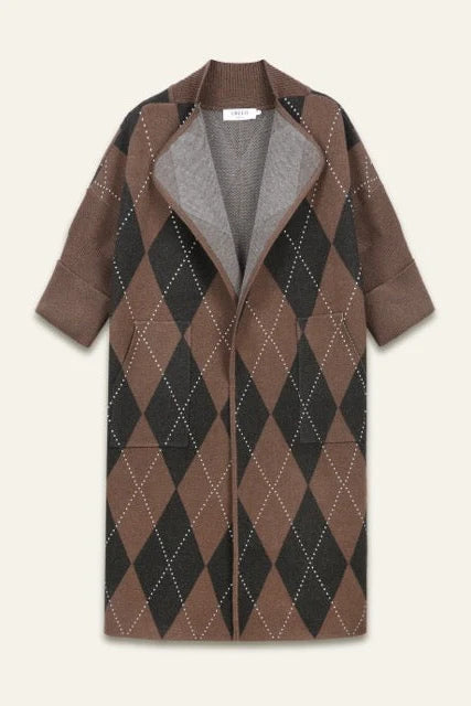 Orfeo Koh Brown Long Cardigan/Coat