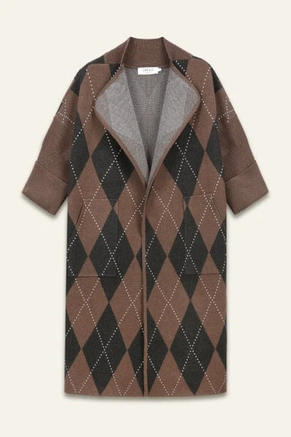 Orfeo Koh Brown Long Cardigan/Coat