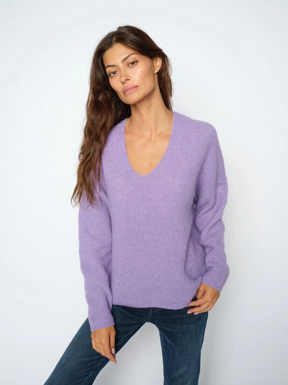 Violet Thora V-Neck Knit