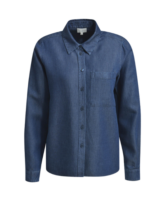 Milano Italy Denim Blouse