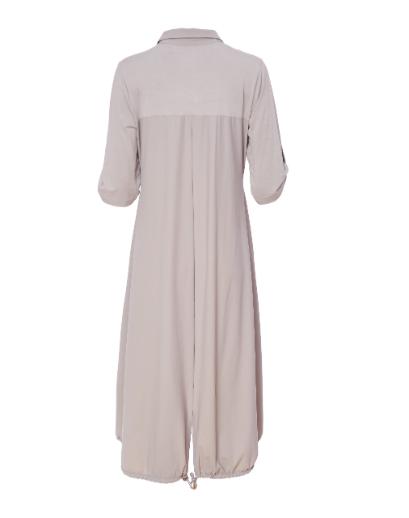 Naya Jersey Drawstring Dress