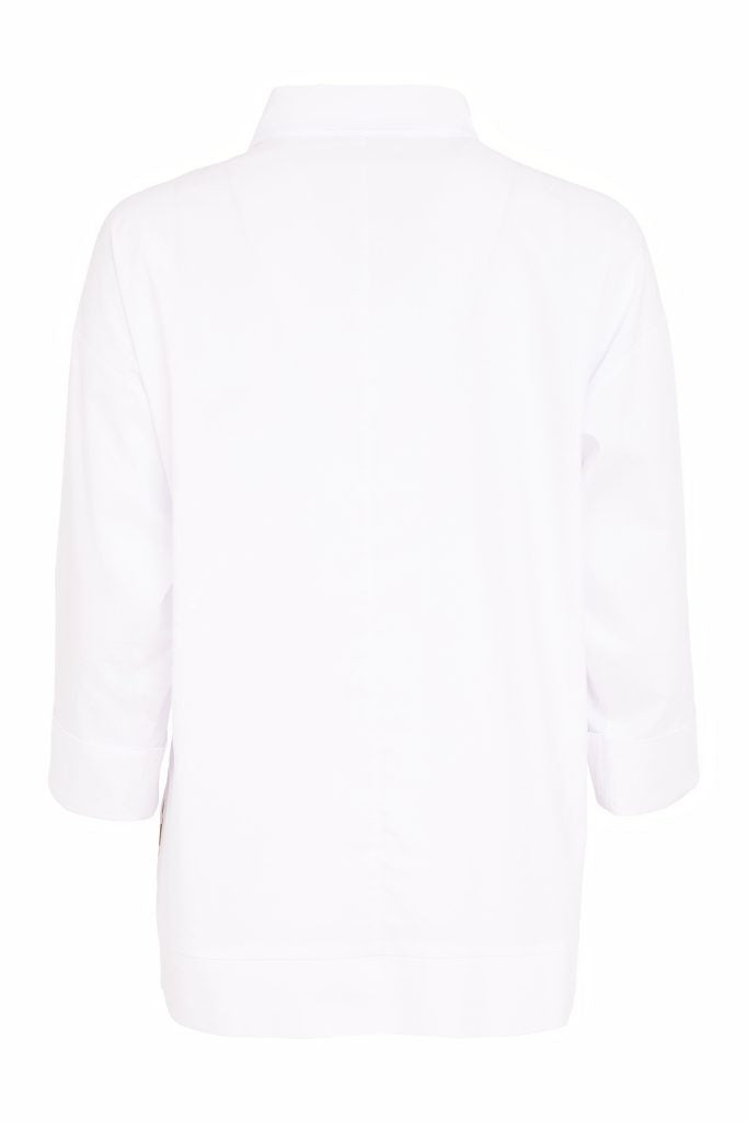 Naya Placket Print Top