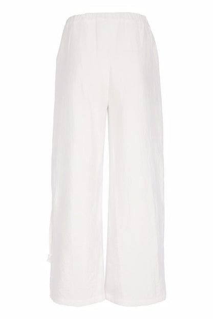 Naya Wide Leg Placement Print Trousers