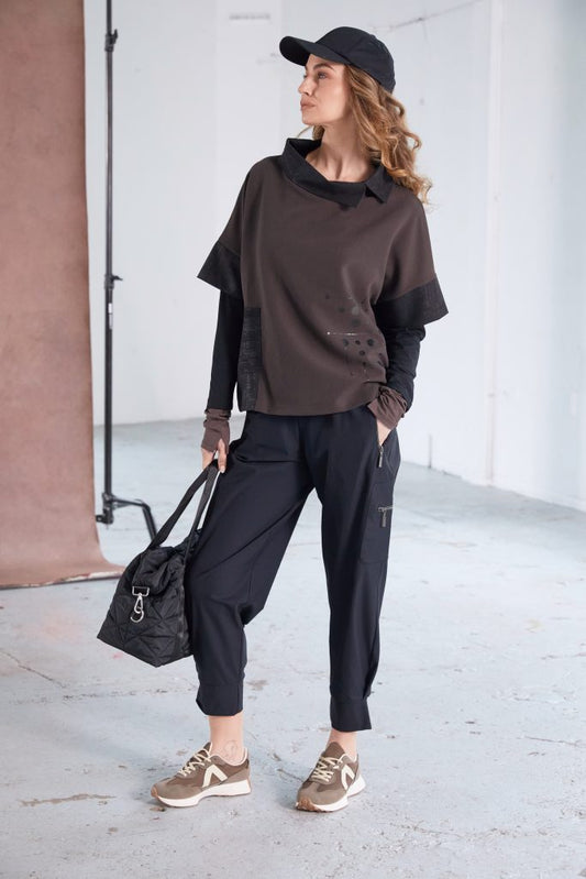 Naya Placement Print Top