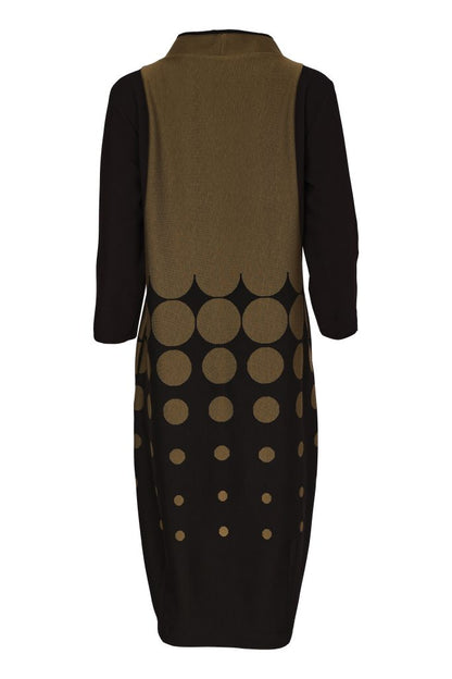 Naya Spot Boarder Dress