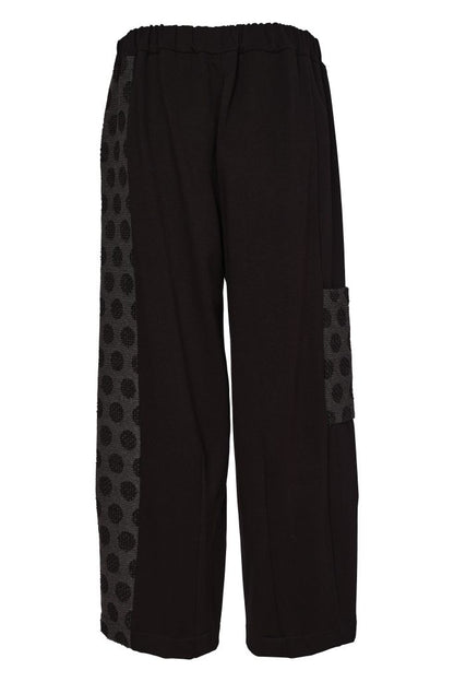 Naya Wide Leg Trouser with Spot Side Panel