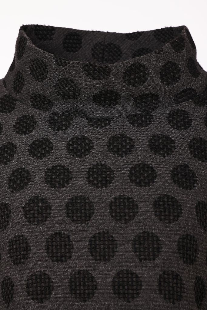 Naya Spot Jacquard Top