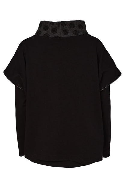 Naya Spot Jacquard Top