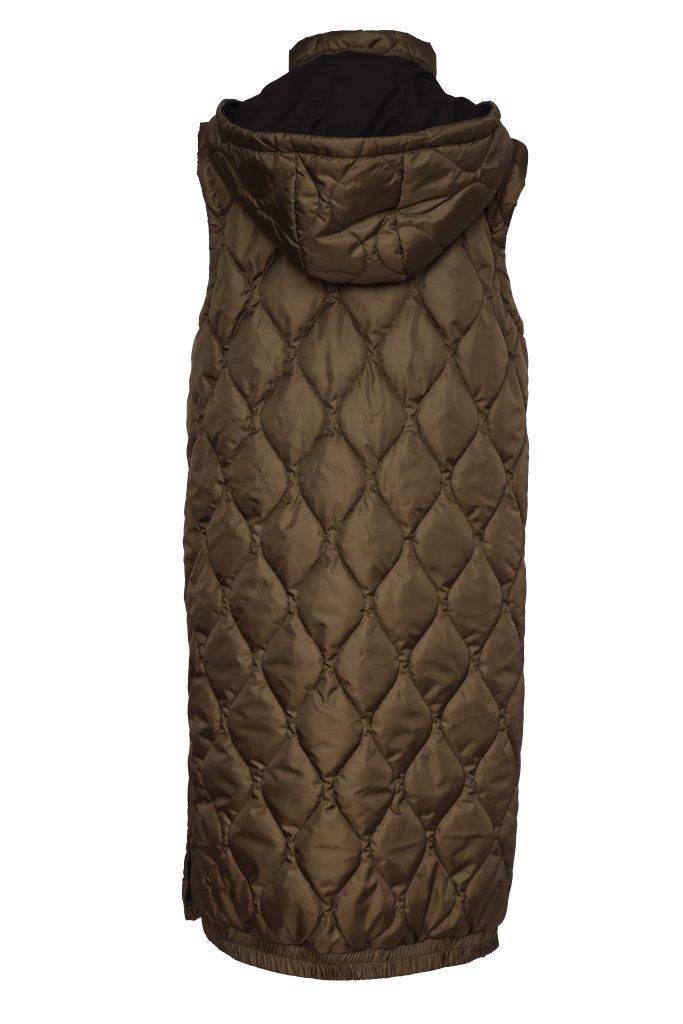Naya Long Quilted Waistcoat