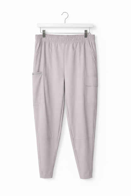 Light Grey Elastic waist pants 