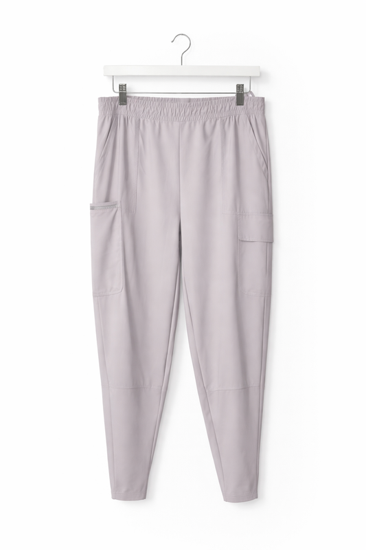 Light Grey Elastic waist pants 