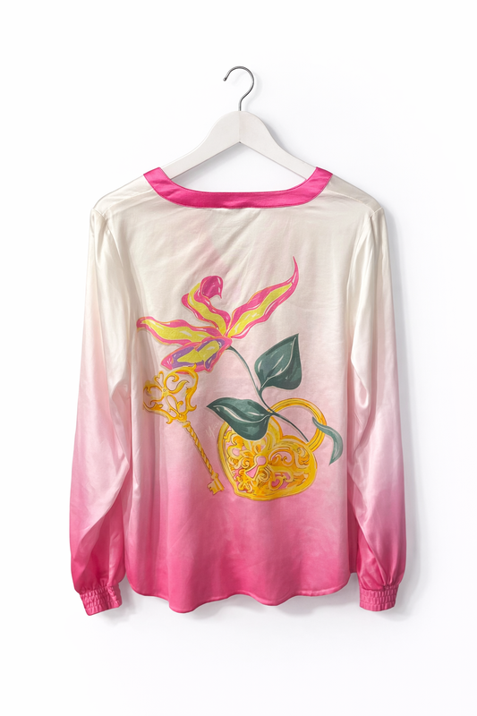 Yess Belgium Nora Blouse Lucky Key