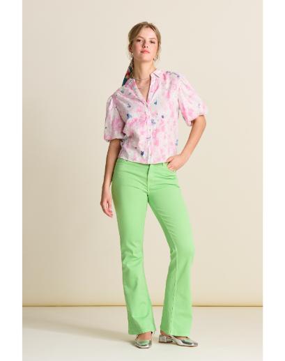 Pom Amsterdam Kate Flare Summer Green
