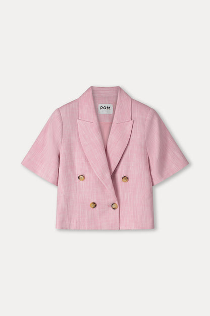 Pom Amsterdam Blazer Shell Pink