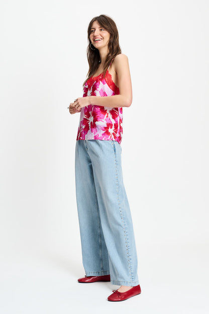 Pom Amsterdam Cami Bubble Bloom Top