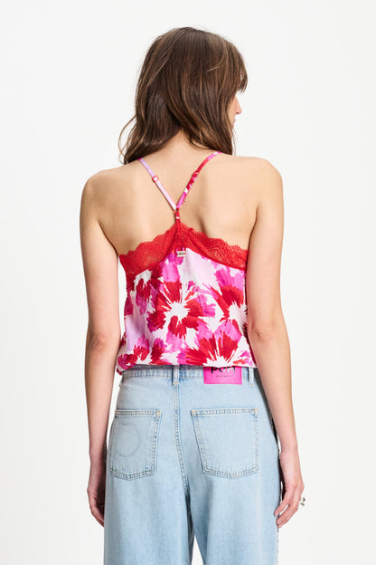 Pom Amsterdam Cami Bubble Bloom Top