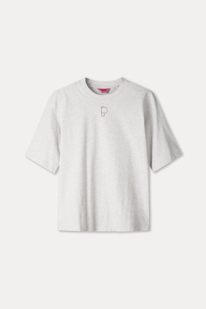 Pom Amsterdam TSHIRT - POM Grey Melange