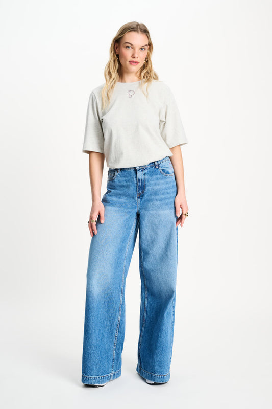 Pom Amsterdam TSHIRT - POM Grey Melange