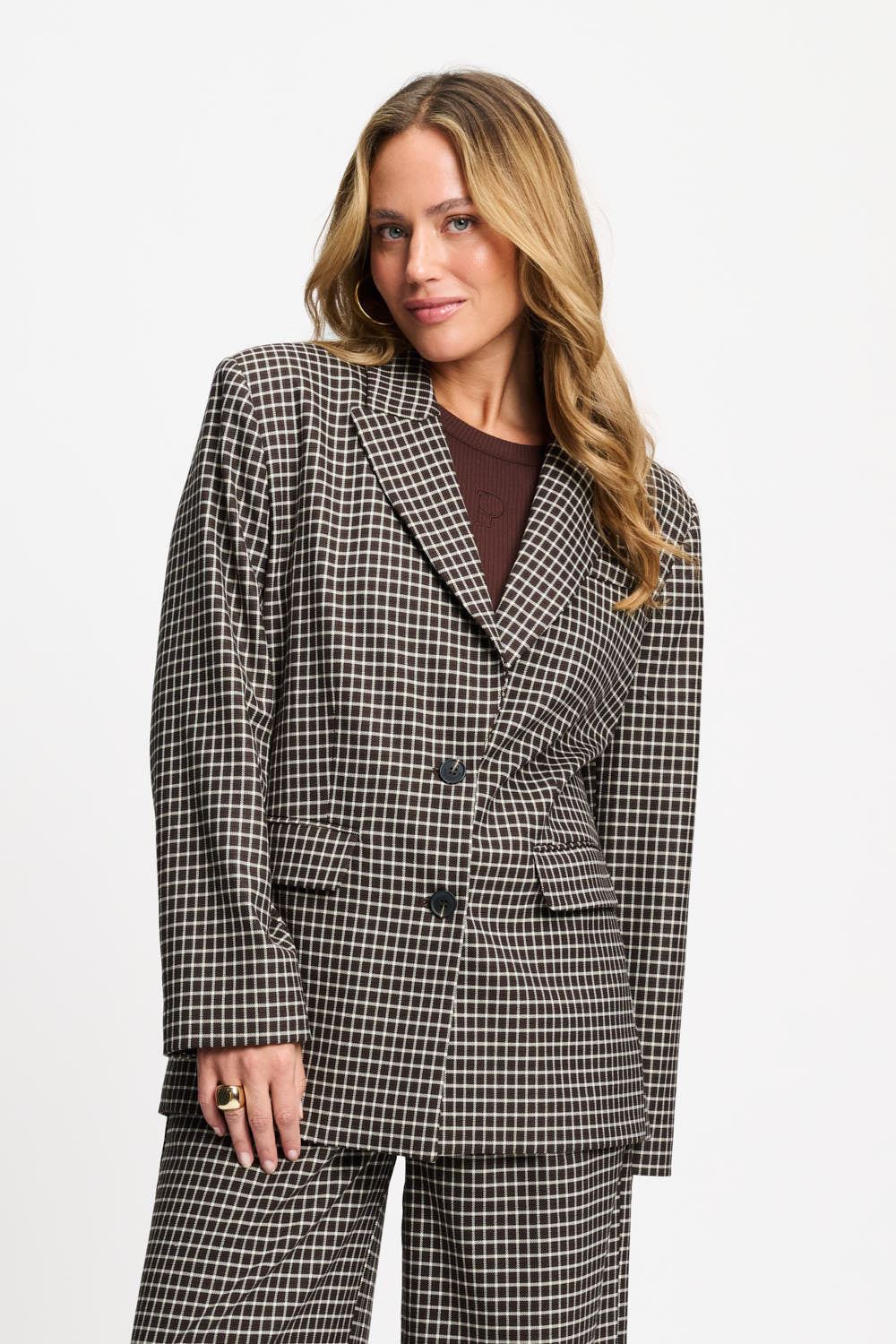 Pom Amsterdam Laurie Blazer – Brown