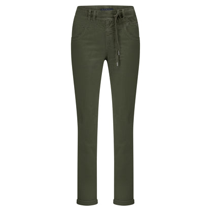 Red Button Tessy Velvet - Khaki