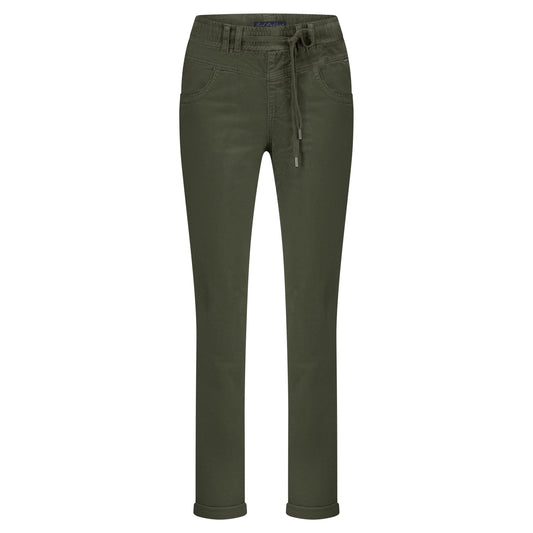 Red Button Tessy Velvet - Khaki