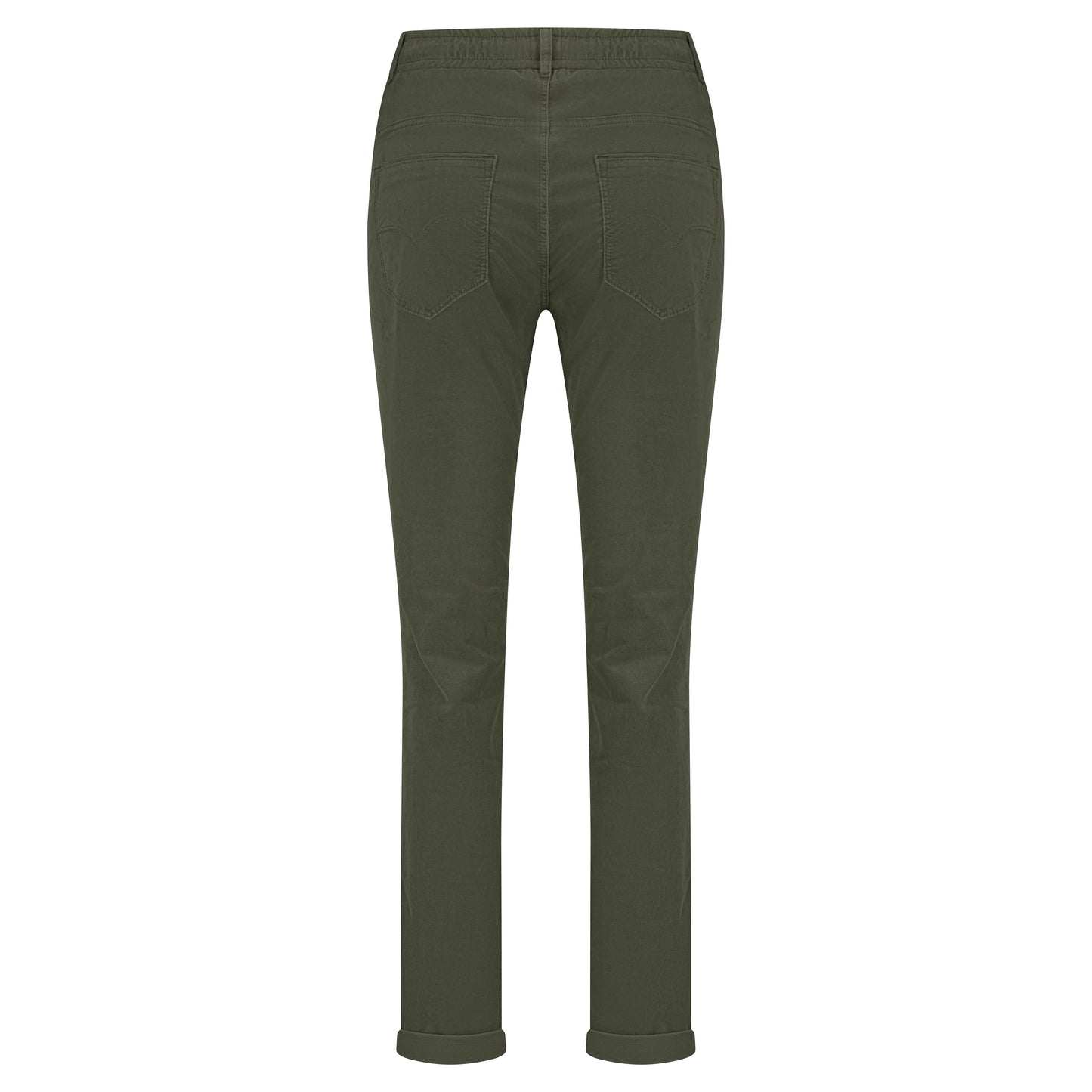 Red Button Tessy Velvet - Khaki