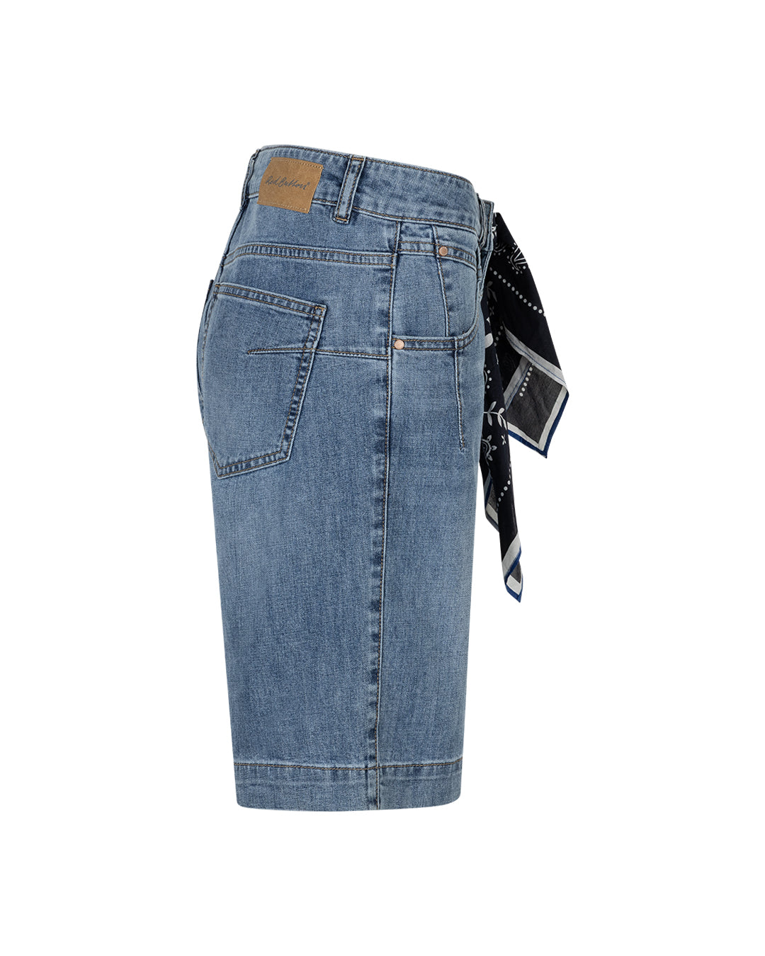 Red Button Kate Bermuda