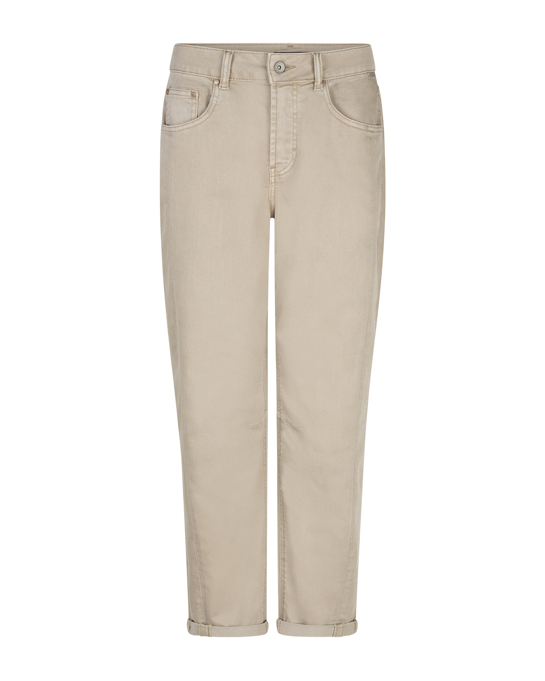Beige pants on a white background